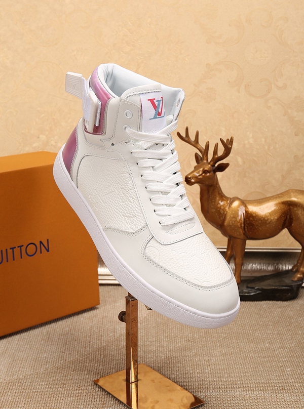 ルイヴィトン靴角部分ディテール